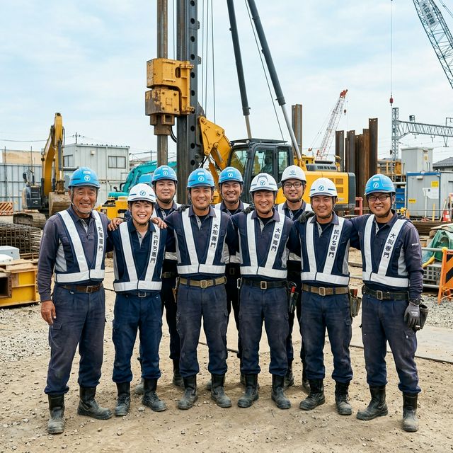 道テック株式会社の社員チーム